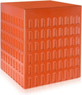 Kartell – Taboret, kolor czerwona ziemia, 36 x 45 x 36 cm