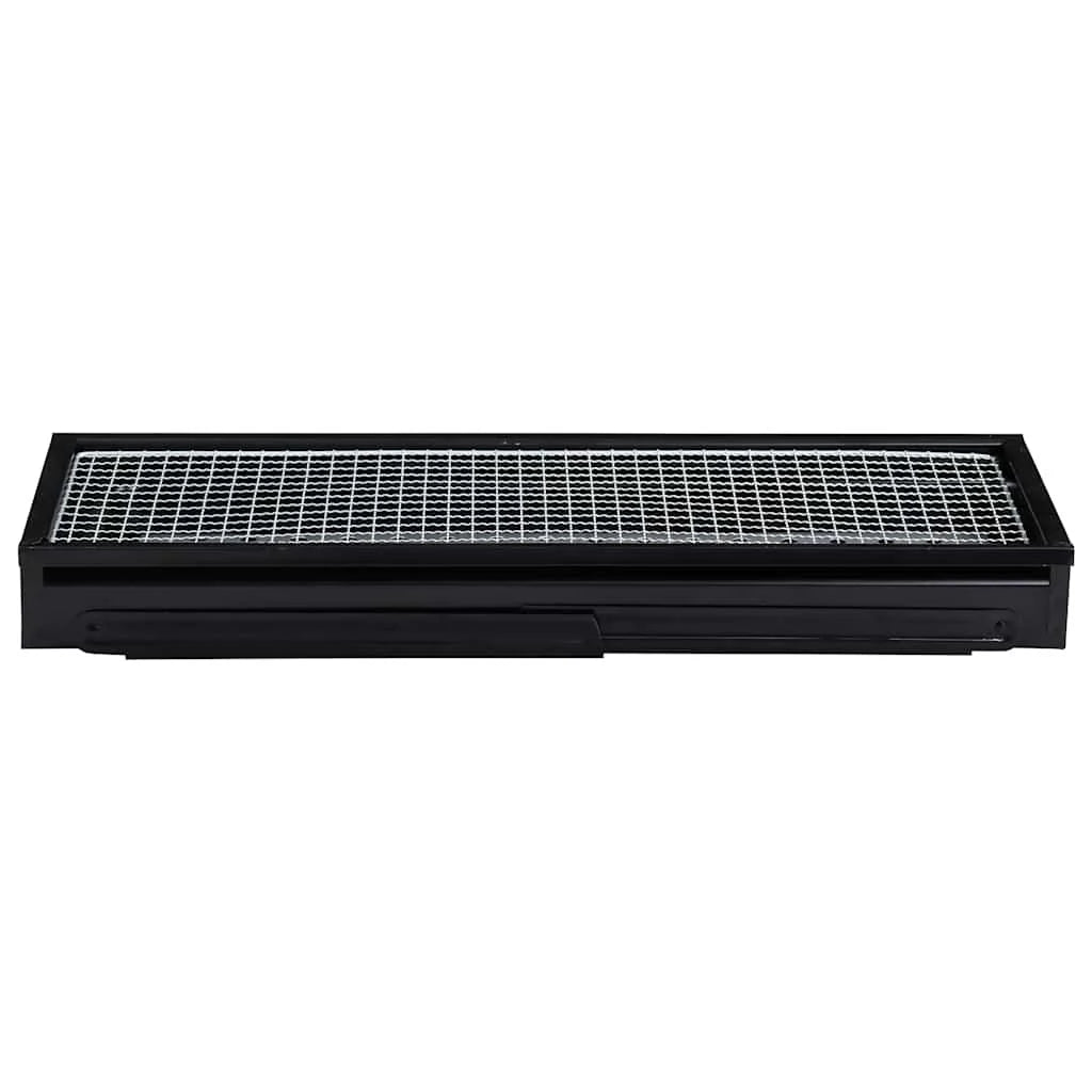 Przenośny grill kempingowy stalowy 60x22,5x33 cm VidaXL