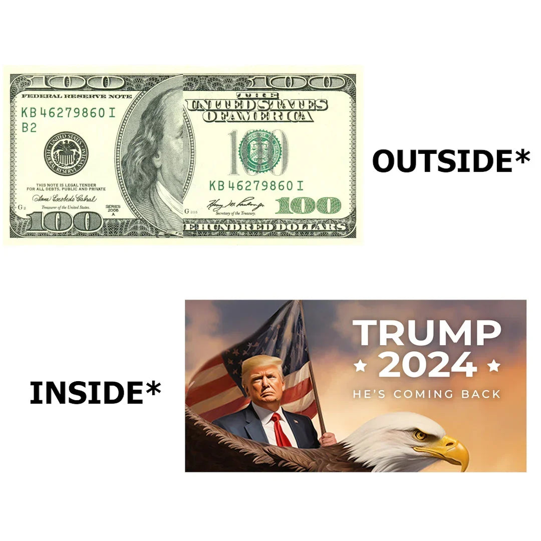 10x Trump 2024 Żartobliwe banknoty 100-dolarowe